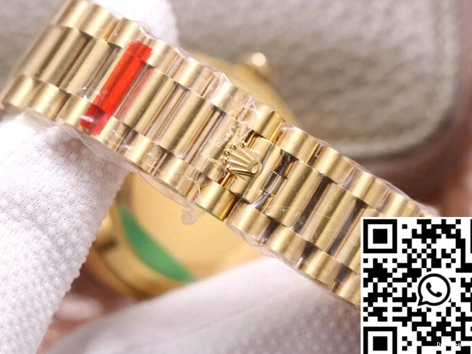 Yellow Dial Day-Date Black Gold M228348RBR-0001 EW Factory Rolex 0507